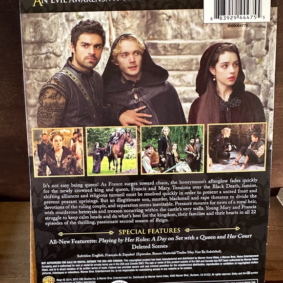 Reign Season Two DVDs - Picture 2 of 2